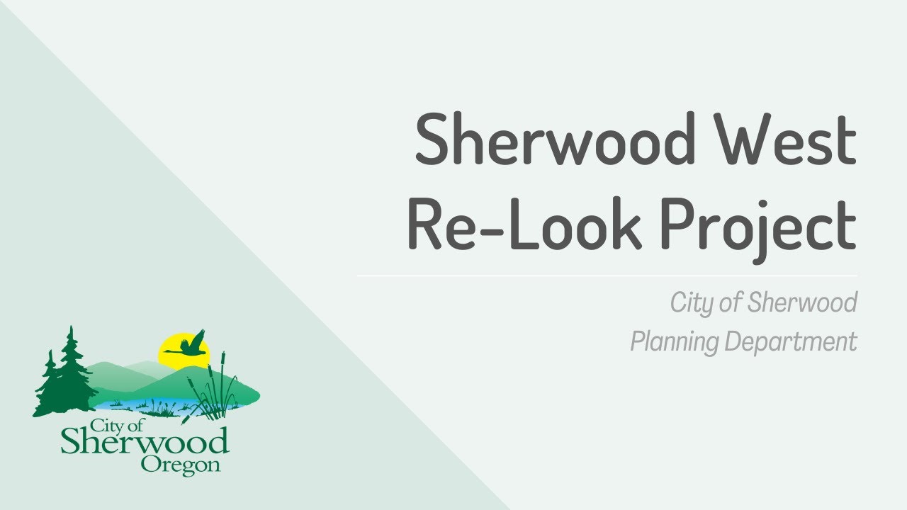 Sherwood West Re Look Concept Plan Project