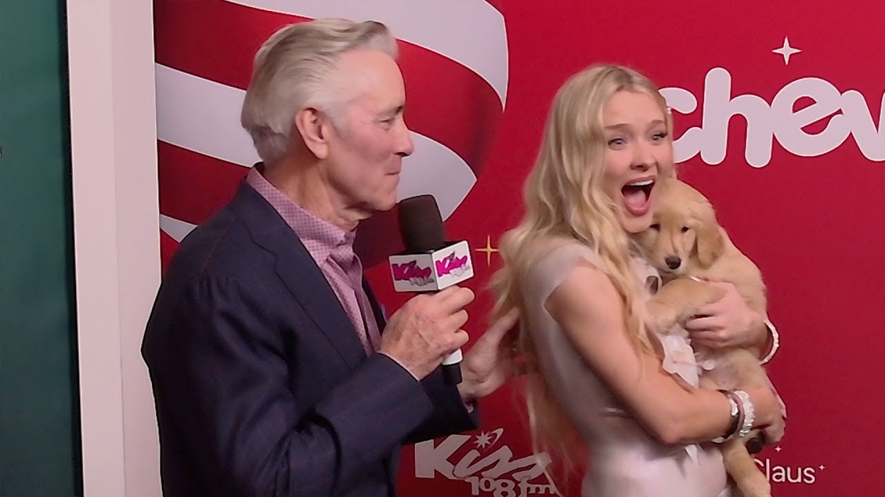 Zara Larsson Backstage Interview at Kiss 108's Jingle Ball 2025