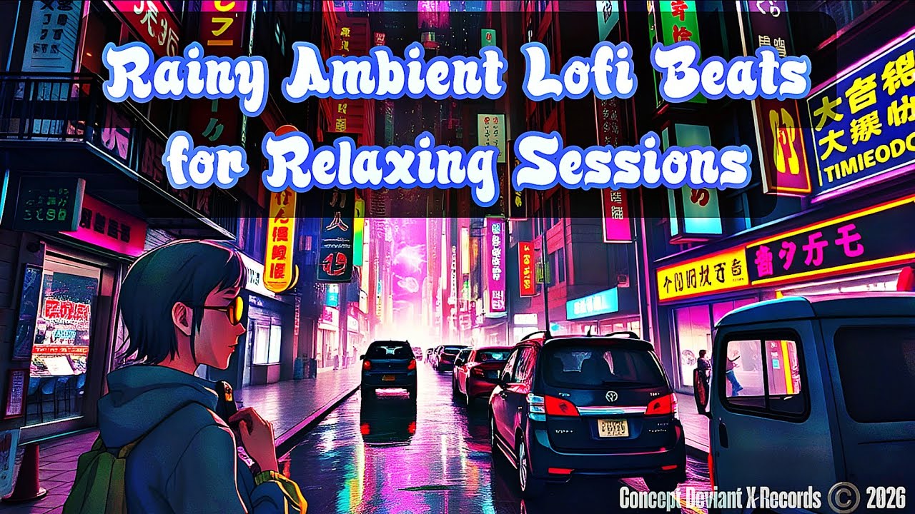 Rainy Ambient Lofi Beats for Relaxing Sessions – A Timeless Sonic Sanctuary