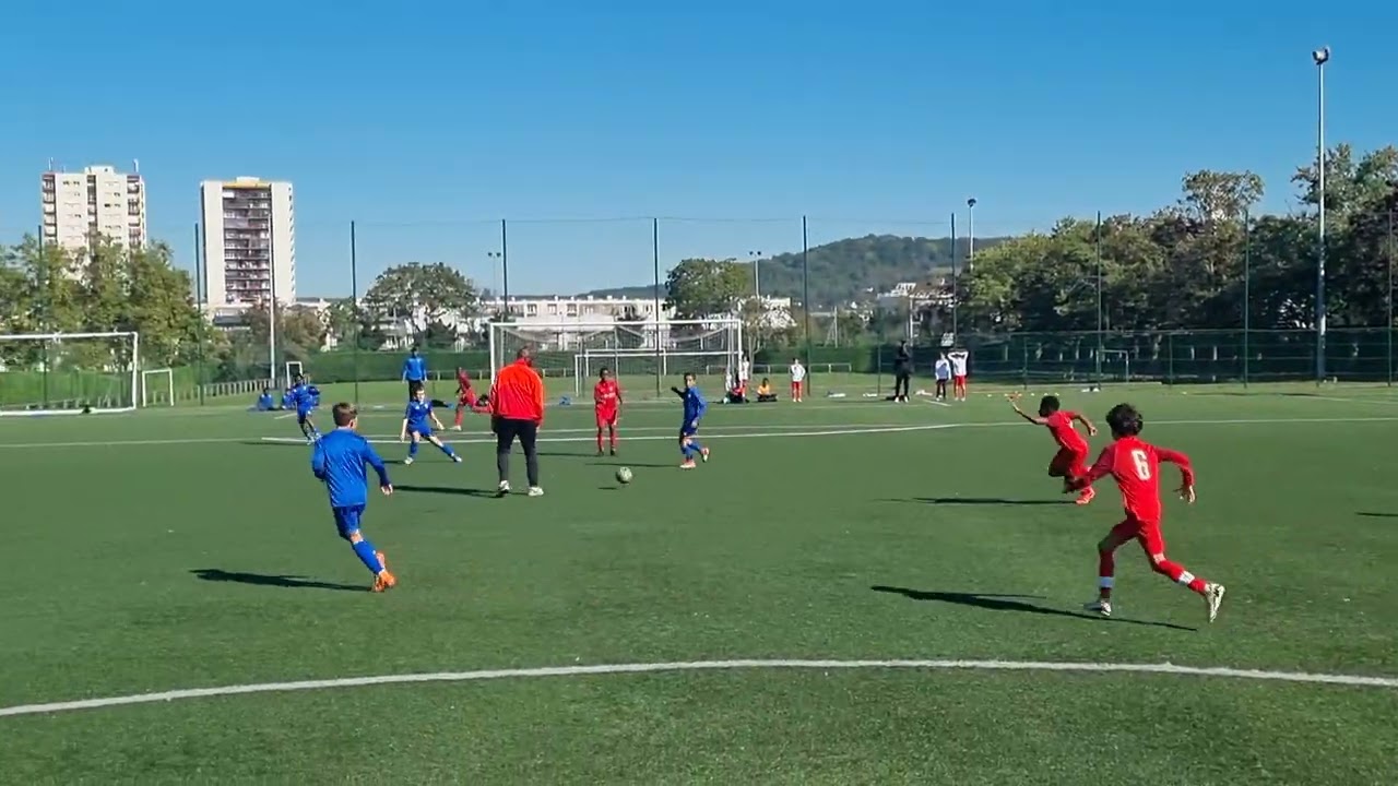FC Mantois 78 U12A vs FC Versailles U12A - Critérium Régional Elite U12 - 05.10.2024 - first half