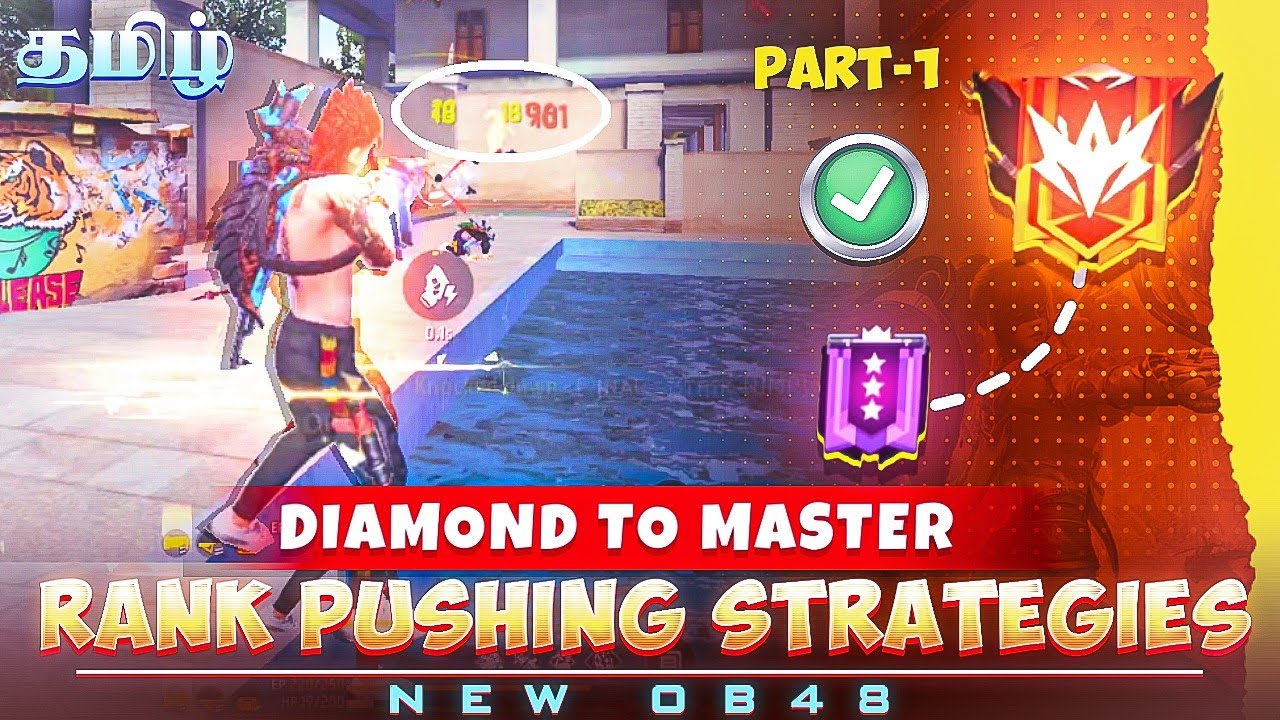 Smart Rank Push Strategies to Reach Master from Diamond Without Risk | Free Fire Tamil