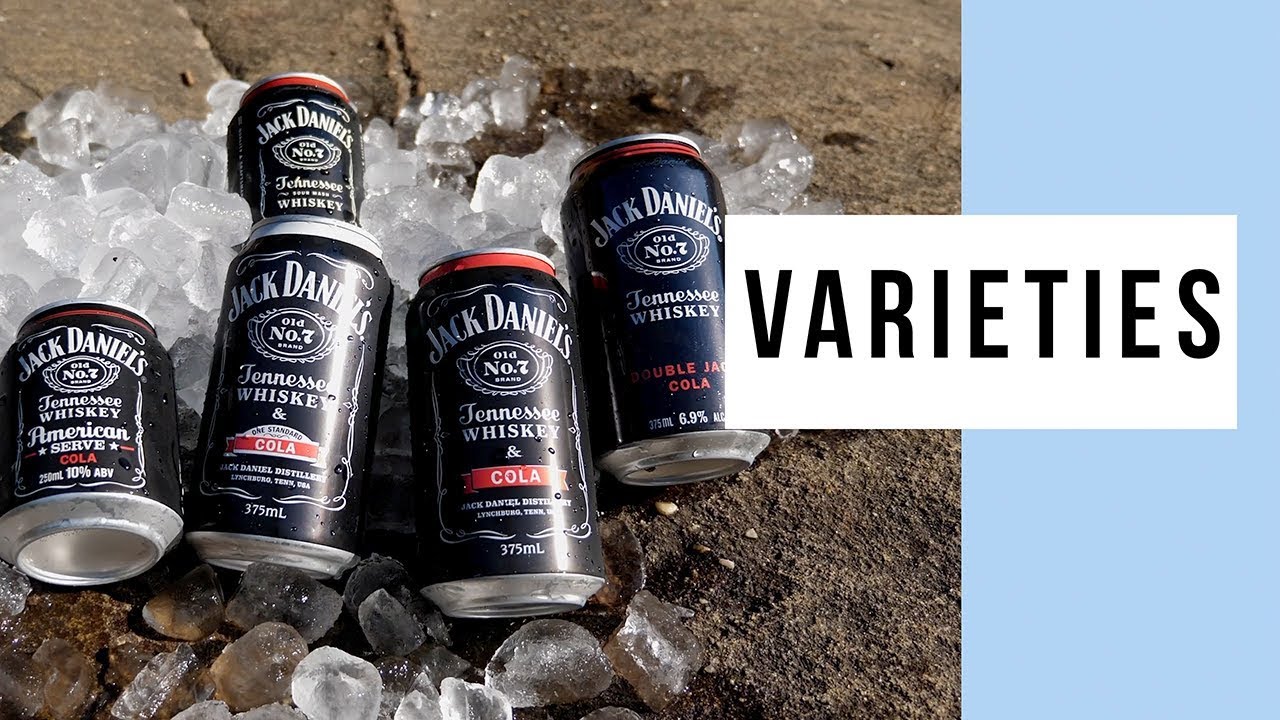 So Many Jack Daniel's & Cola Premix Varieties In Australia