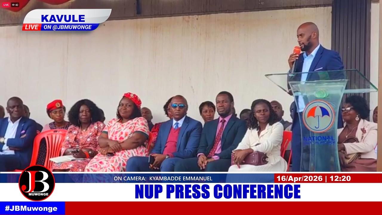 LIVE: NUP Press Conference | 16th April 2026