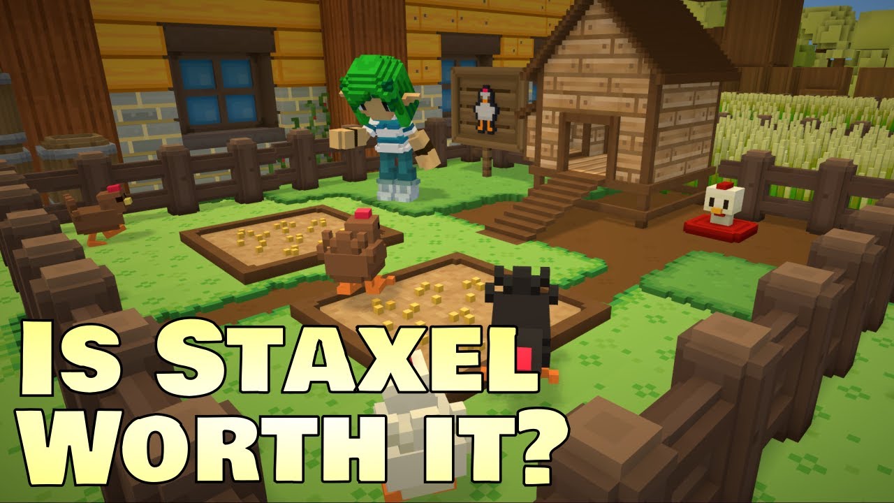Стоит ли покупать Staxel? Что лучше, Minecraft или Story of Seasons?