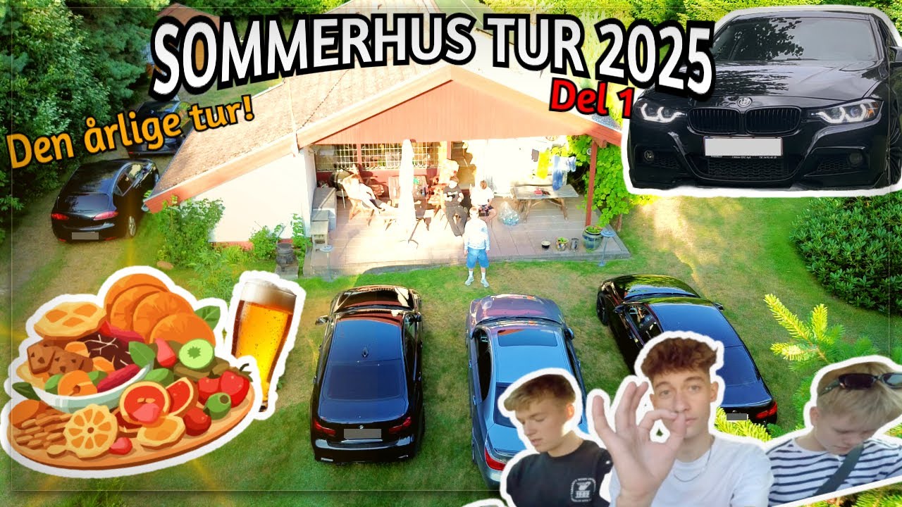 OVERASKELSE!?! / SOMMERHUS TUR 2025 - (del 1/2)