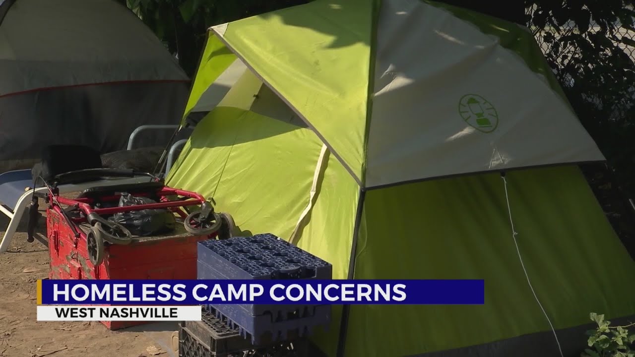 Homeless camp concerns in West Nashville