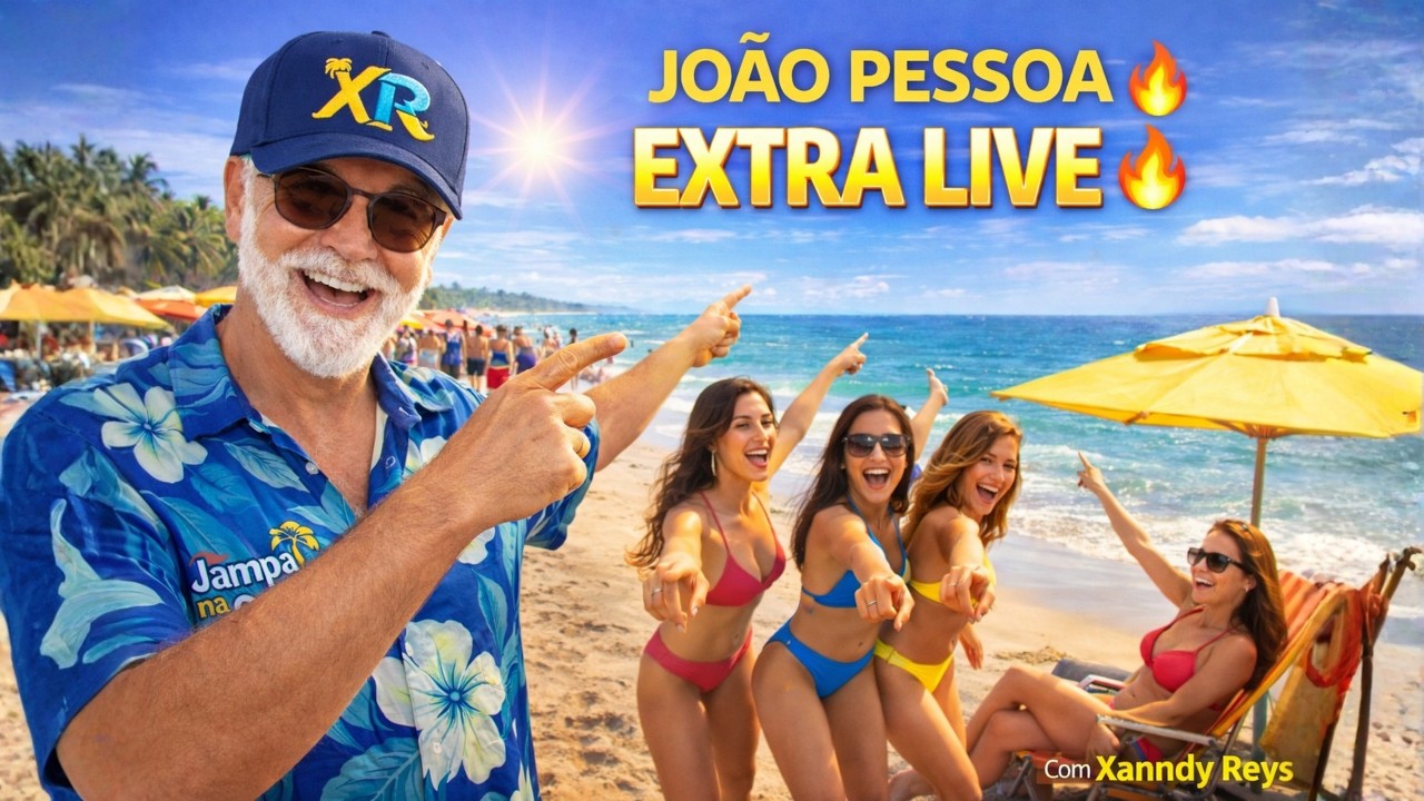 JOÃO PESSOA ORLAS AGORA 🔥 EXTRA LIVE 🌴 | Beaches Right Now – See This! 👀