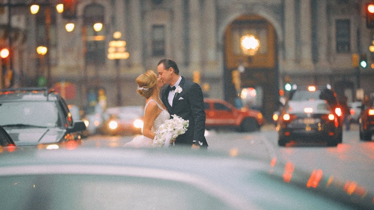 The Atrium at the Curtis Center Philadelphia Wedding Film // April + John