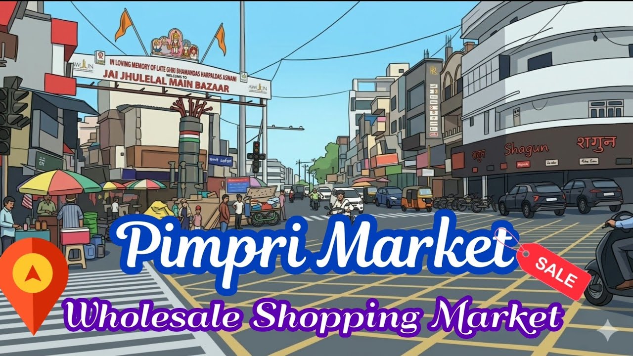 Pimpri Market shagun chowk I Cheapest market in PCMC I street shopping 