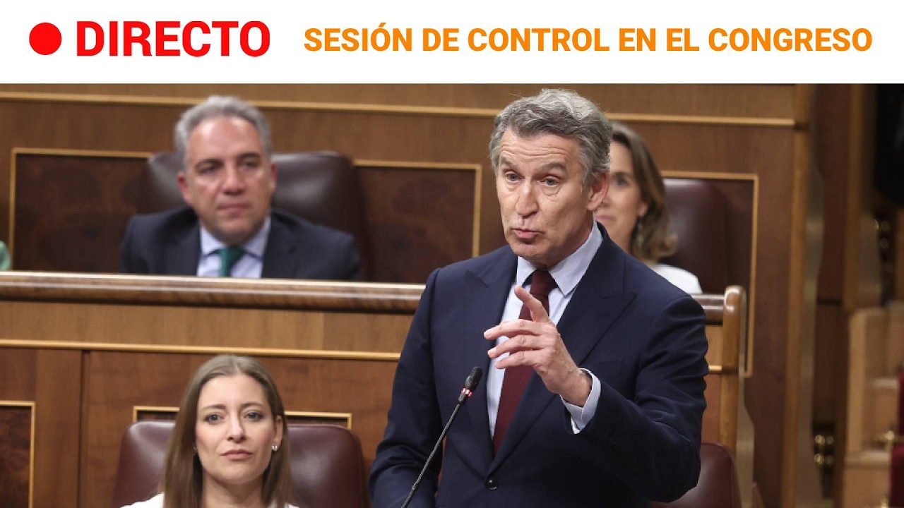 DIRECTO | SESI&Oacute;N de CONTROL al GOBIERNO en el CONGRESO de los DIPUTADOS (24/03/2026)