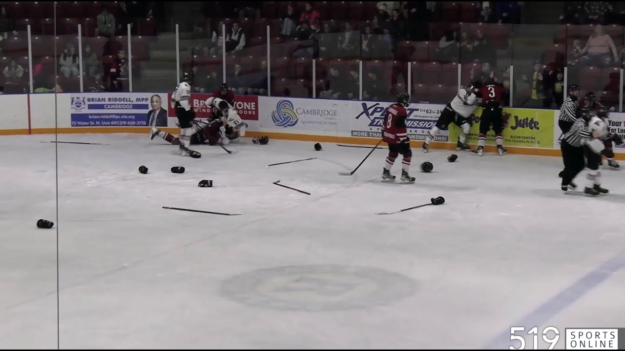 GOJHL - Эйр Сентенниалс против Кембридж РедХокс