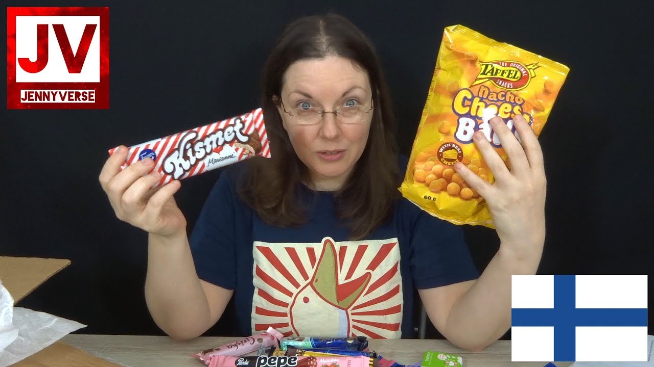 UNBOXING FINNISH CANDY AND SNACKS! (Food from Finland)