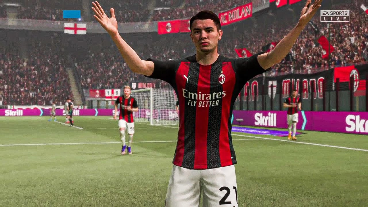 Fifa 21 Serie A - AC Milan vs Cagliari