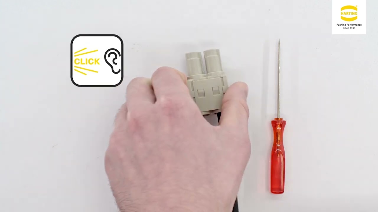 HARTING Han® 70A Module - Assembly and removal instruction