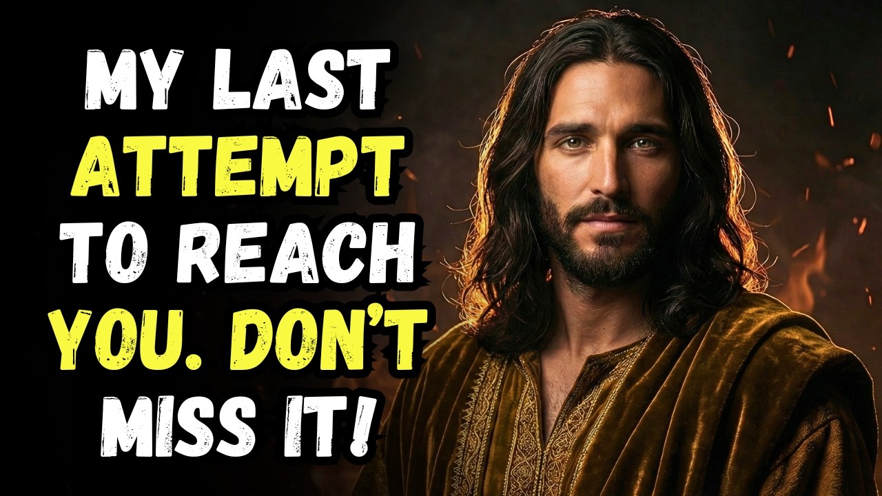 GOD MESSAGE TODAY: MY LAST ATTEMPT TO REACH YOU. DON’T MISS IT | GOD MESSAGE NOW FOR YOU | GOD SAYS