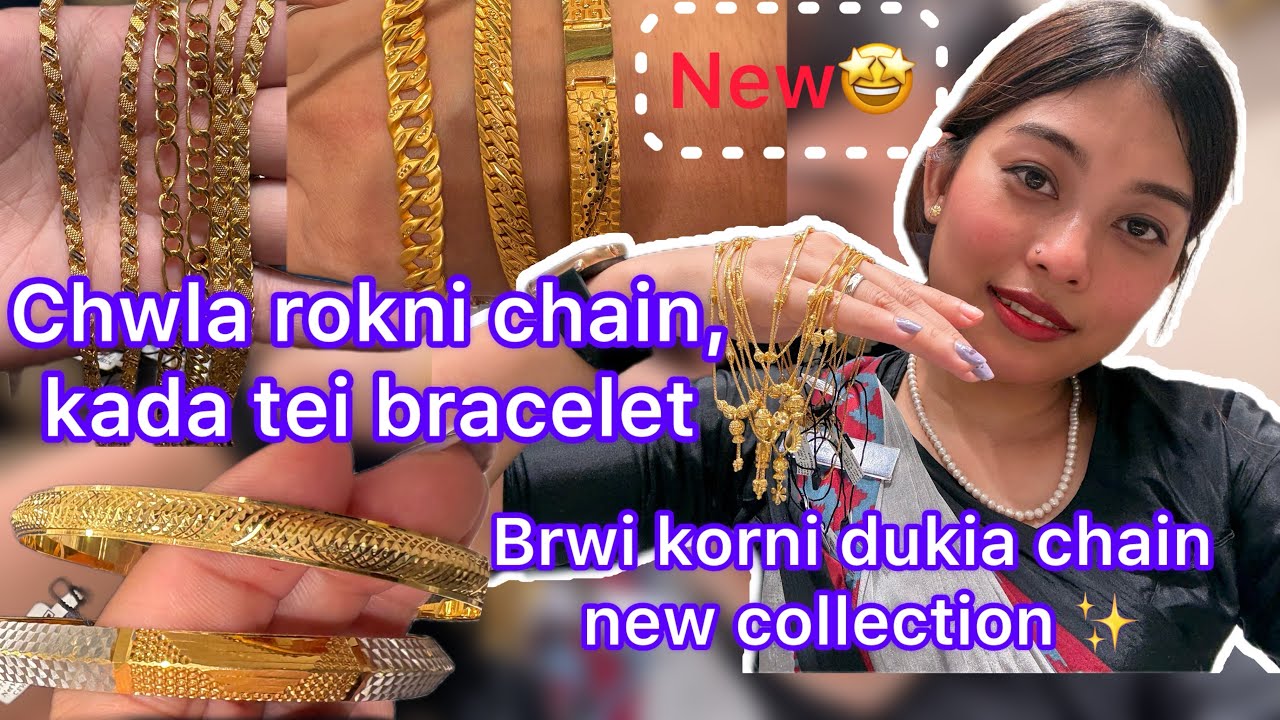 🤩Ladies Chain And Gents Chain, Kada Tei Bracelet Collection || Gold Price Kom || kisna Diamond