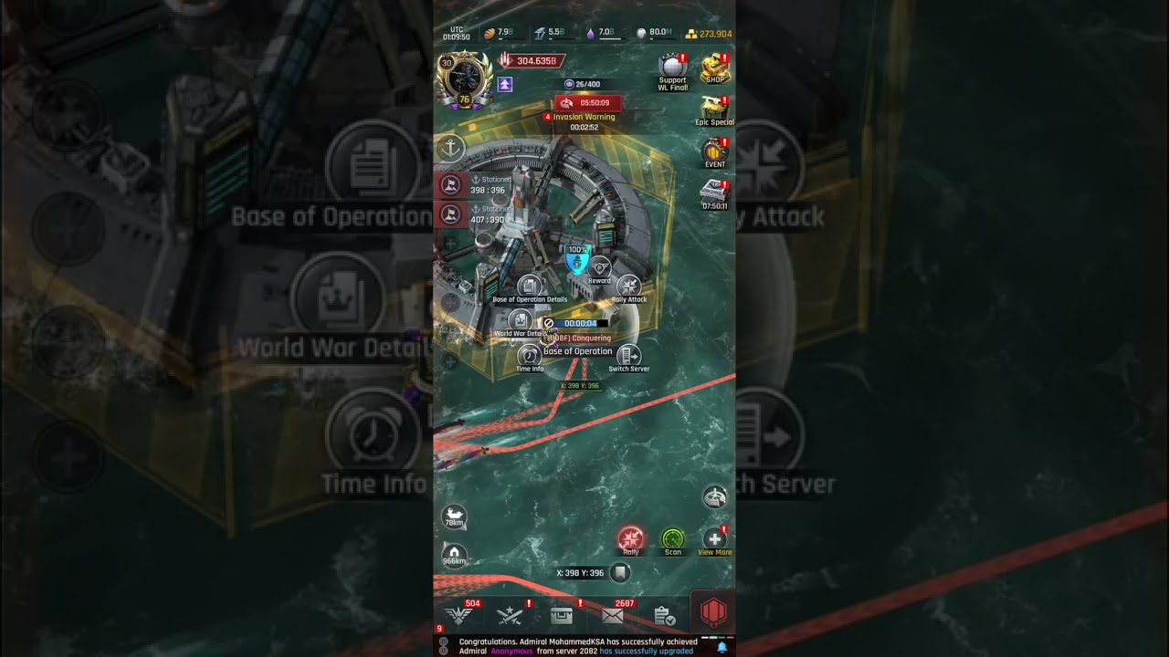Gunship Battle Total Warfare: WWL Final 1032 vs 2071