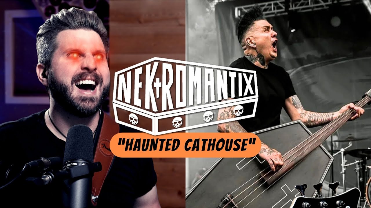 So this is TRUE psychobilly?! Bass Teacher REACTS to NEKROMANTIX - 