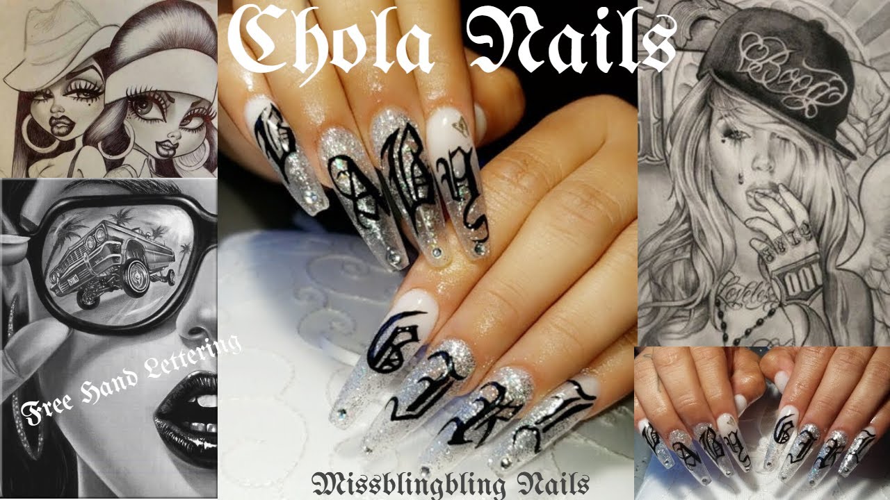 WATCH ME WORK/CHOLA NAILS!