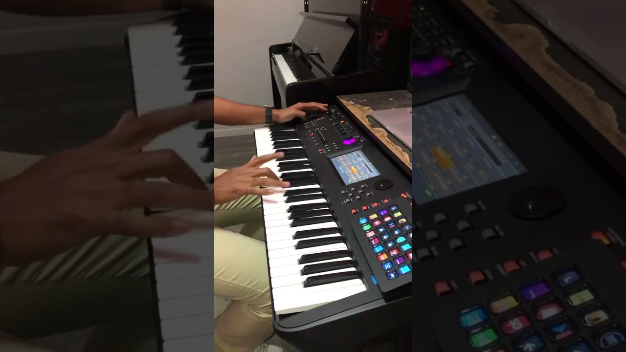 Kompa practice by Jazzou #martinique #music #musique #piano #kompa #konpa #compas #keyboard #zouk