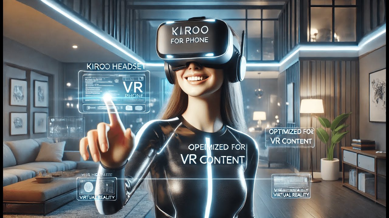 🕶️📱 KIIROO VR Headset for Phone - Optimized for VR Content Review 📱🕶️