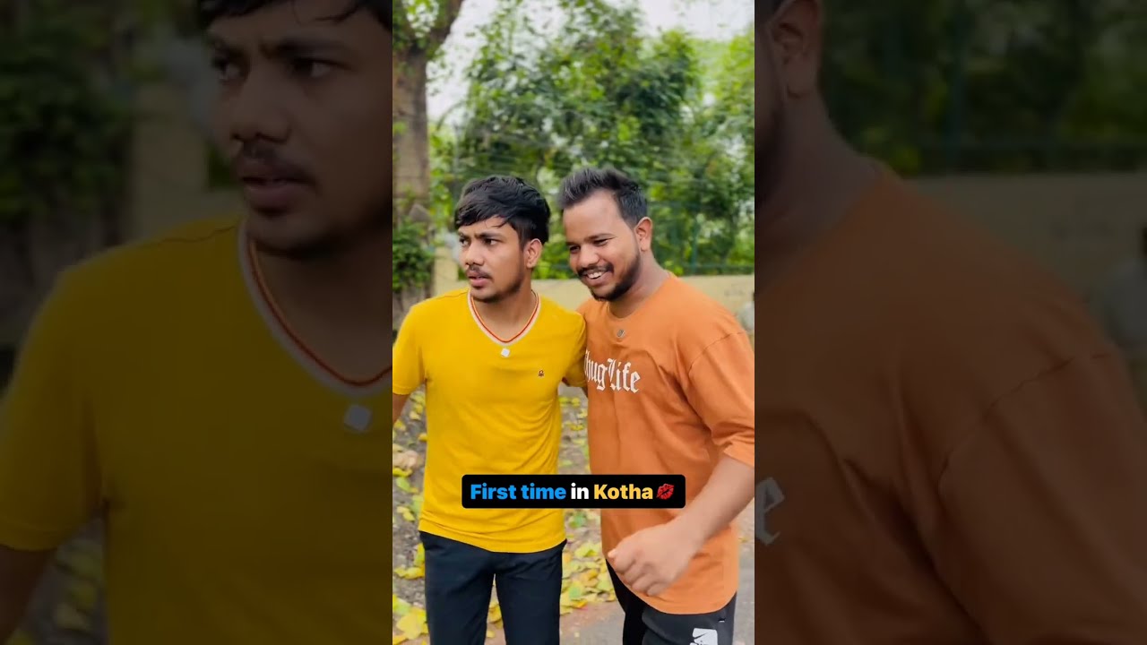 first time in khota//@hanjimaihuvishal//#shorrts#youtube #instagram #tranding#love#comedy #fullfunny