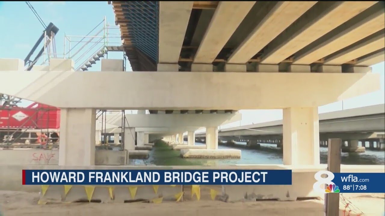 New Howard Frankland Bridge reaches major milestone ahead of spring opening