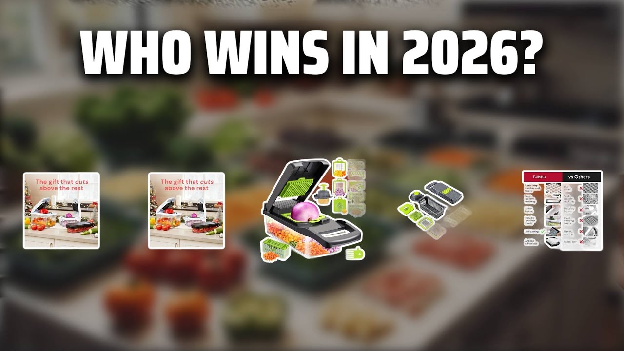 The Top 5 Best Vegetable Chopper in 2026 - Must Watch Before Buying!