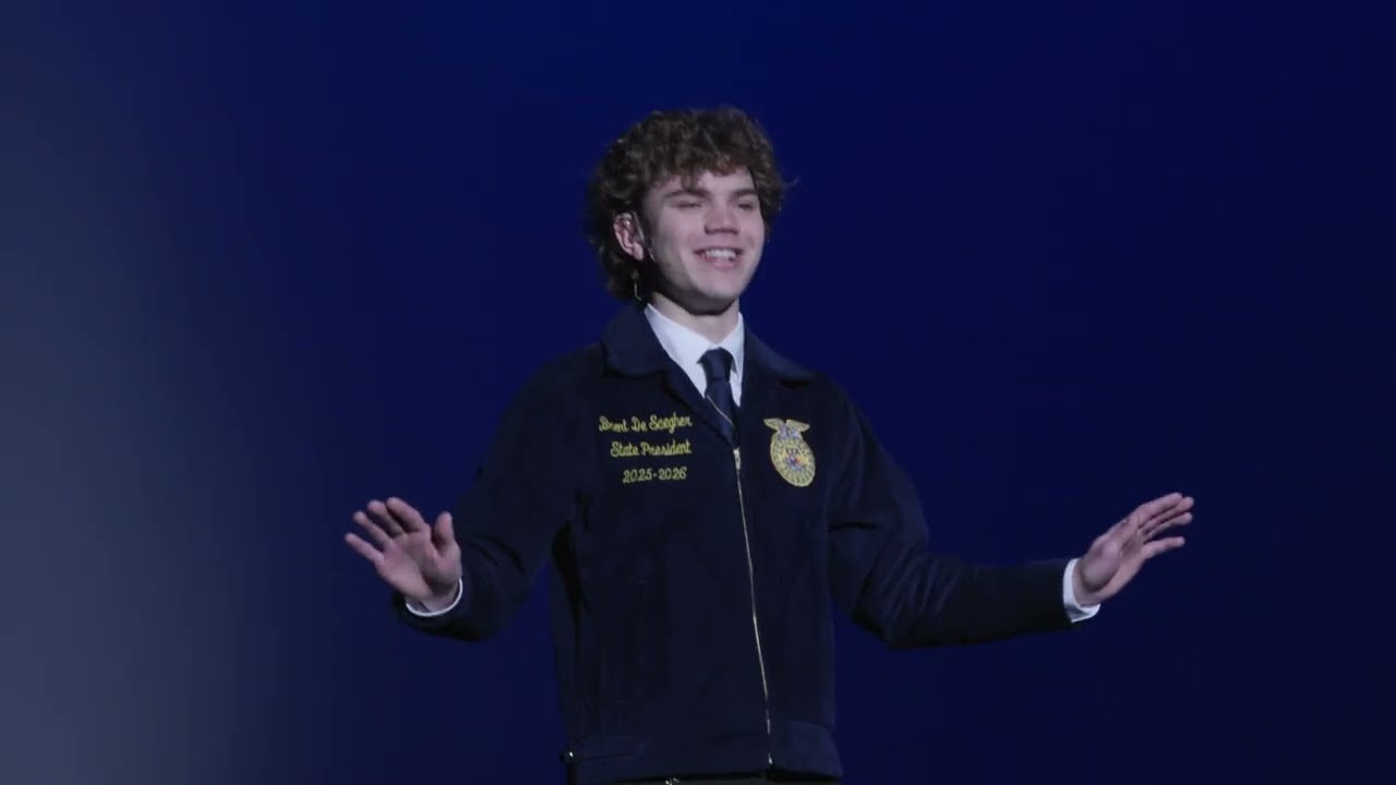 Brent DeSaegher & Jessica Peters Retiring Address | 98th Michigan FFA State Convention