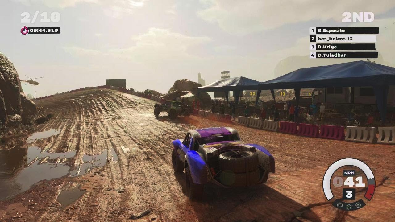 armada trophy truck dirt 5