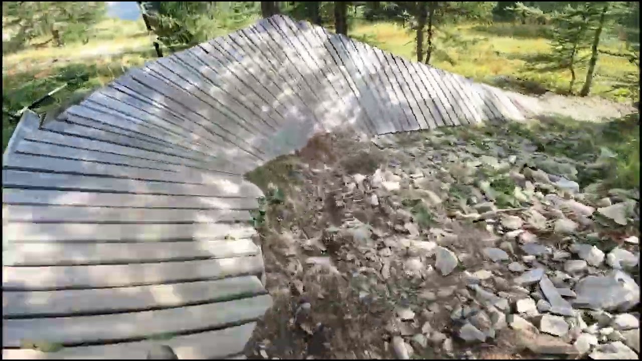 bike park isola,piste rouge.