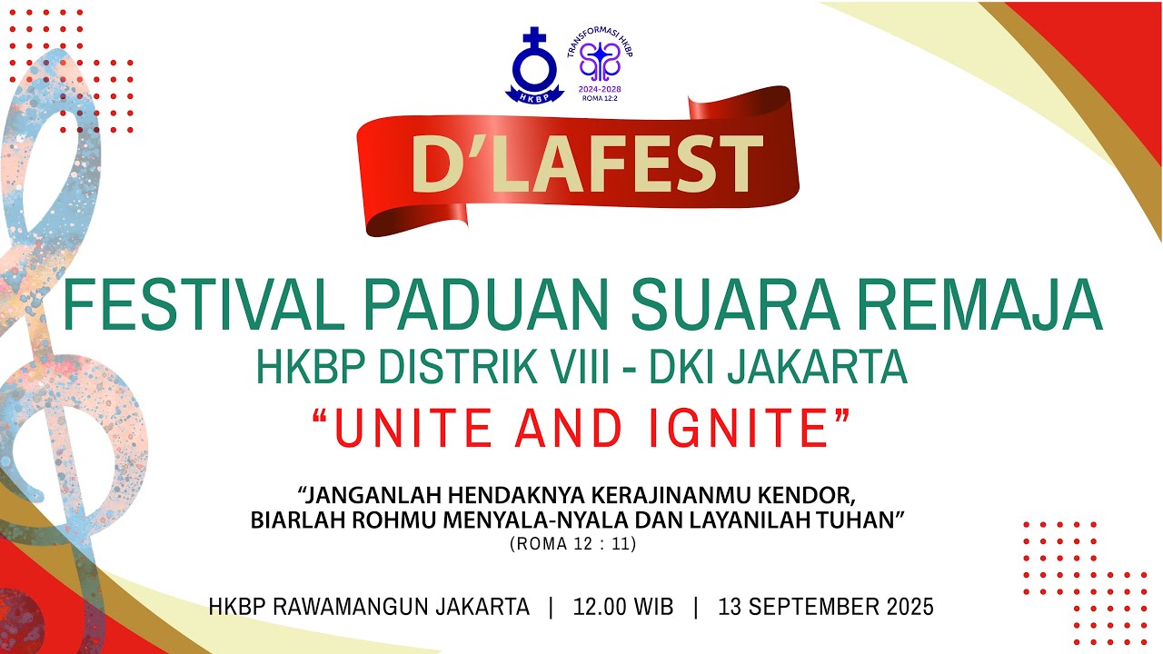 FESTIVAL PADUAN SUARA REMAJA HKBP DISTRIK VIII - DKI JAKARTA