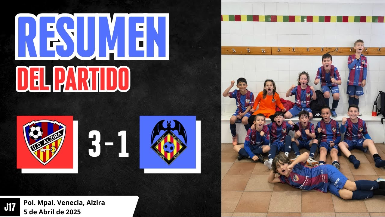 UD Alzira 3-1 Ciutat d'Alzira FB | RESUMEN JORNADA 17