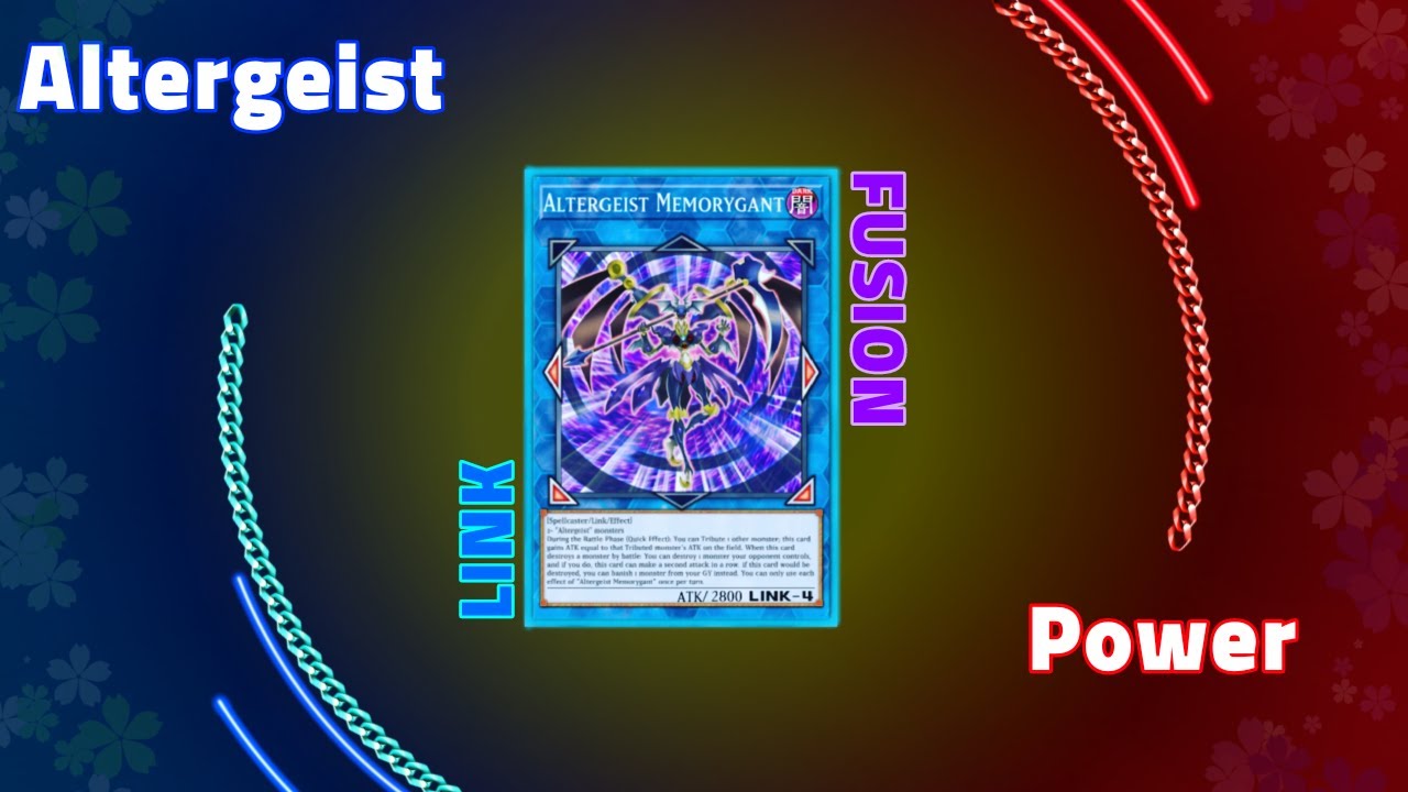 Altergeist gameplay |Fusion Link|Yugioh Master Duel