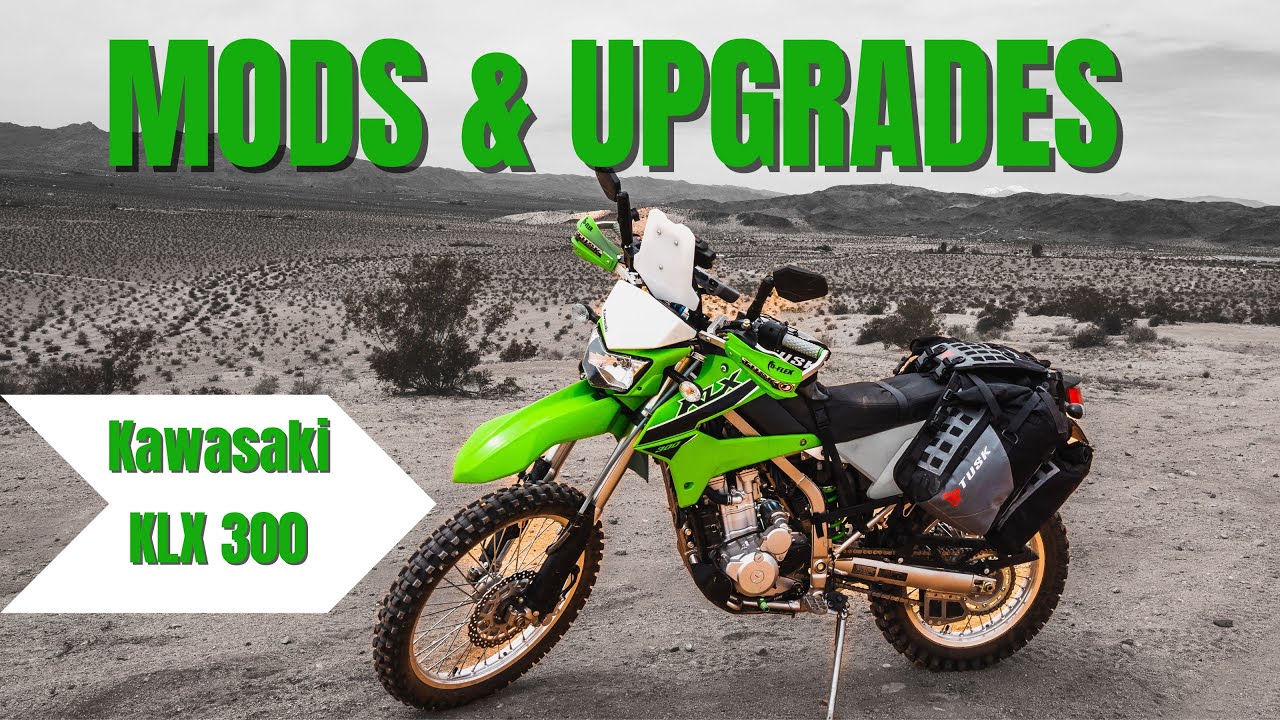 Customizing my Kawasaki KLX 300 for MAX Performance!