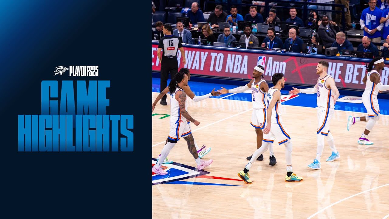 OKC Thunder vs Denver Nuggets | Western Conference semifinals Game 5 Highlights | May 13, 2025
