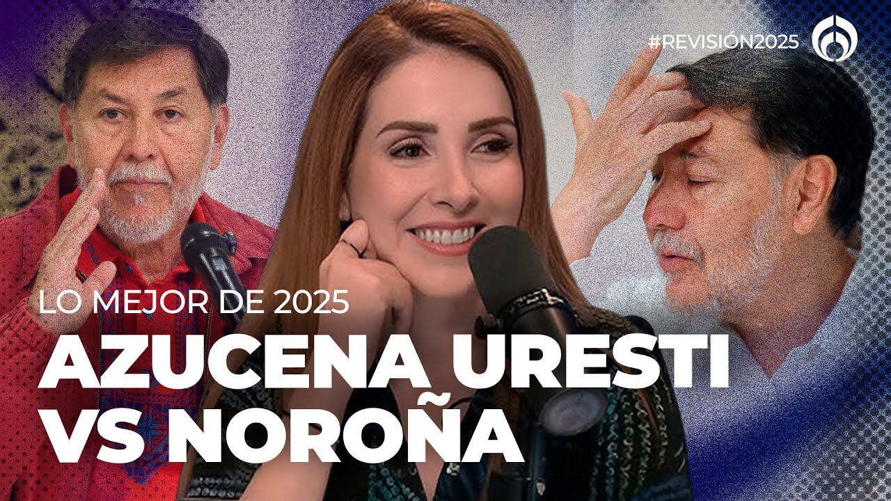 Hipócrita, misógino: Azucena Uresti vs Noroña en 2025