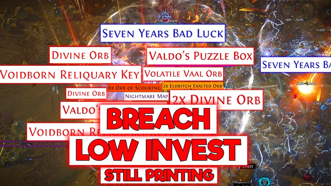 LOW INVESTMENT BREACH STILL PRINTING CRAZY CURRENCY - POE 3.28 MIRAGE
