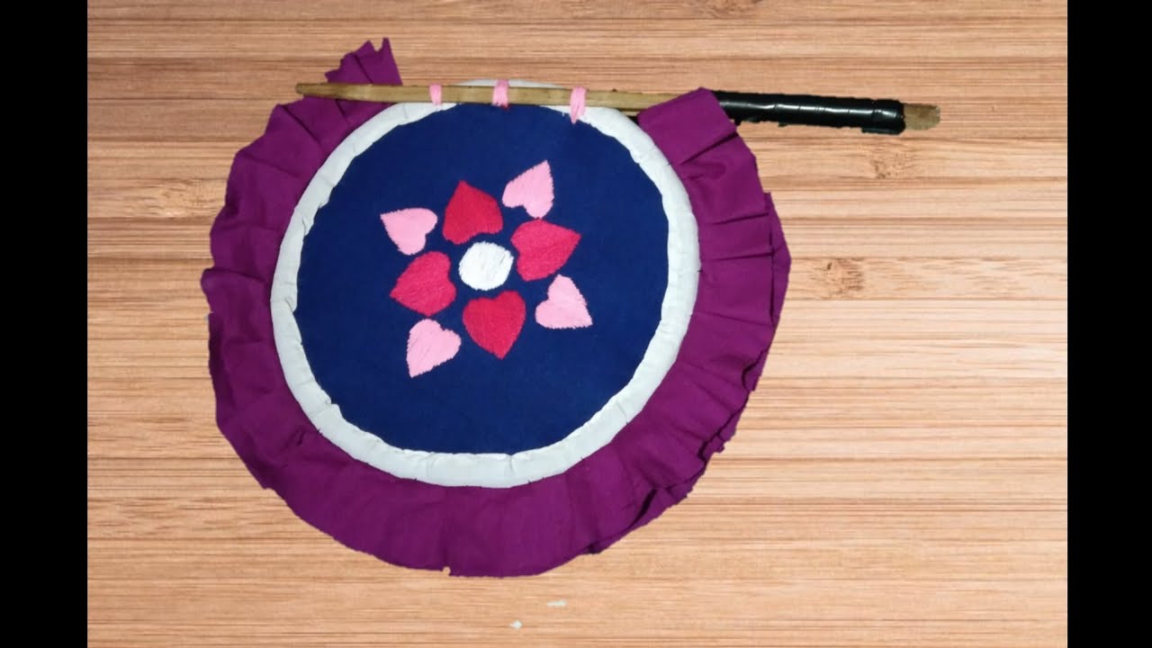 হাত পাখা তৈরি করুন খুব সহজে।Hand Fan Making Easily#trending#viralvideo #trendingvideo#viral#craft
