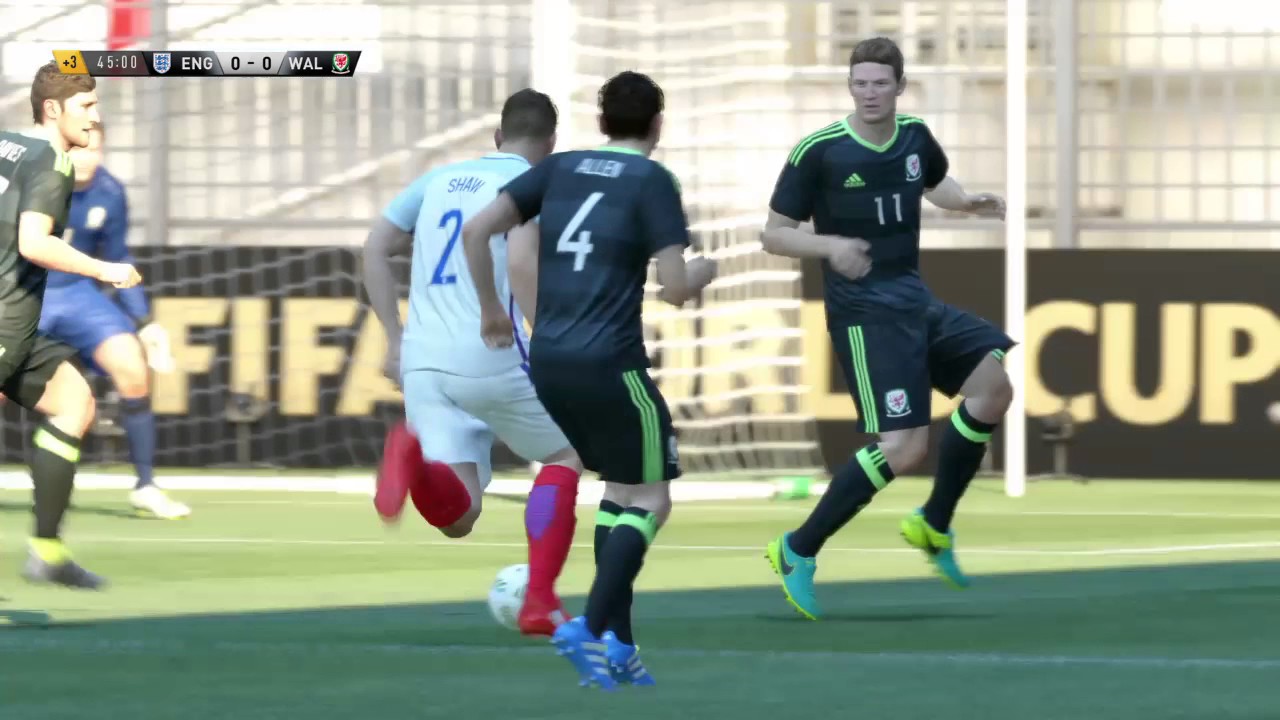 FIFA 17: England vs Wales