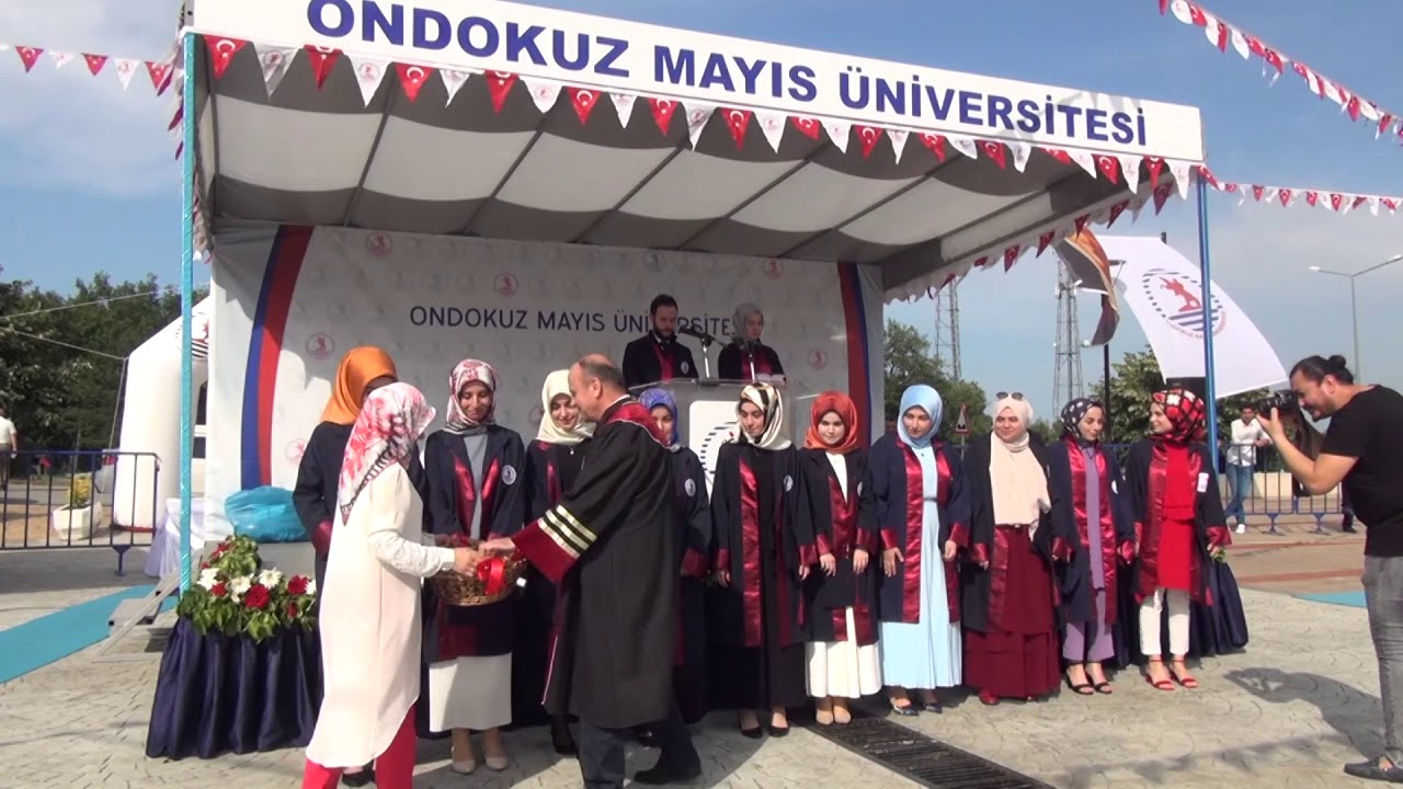 OM&Uuml; İlahiyat Fak&uuml;ltesi 2019 Mezuniyet T&ouml;reni