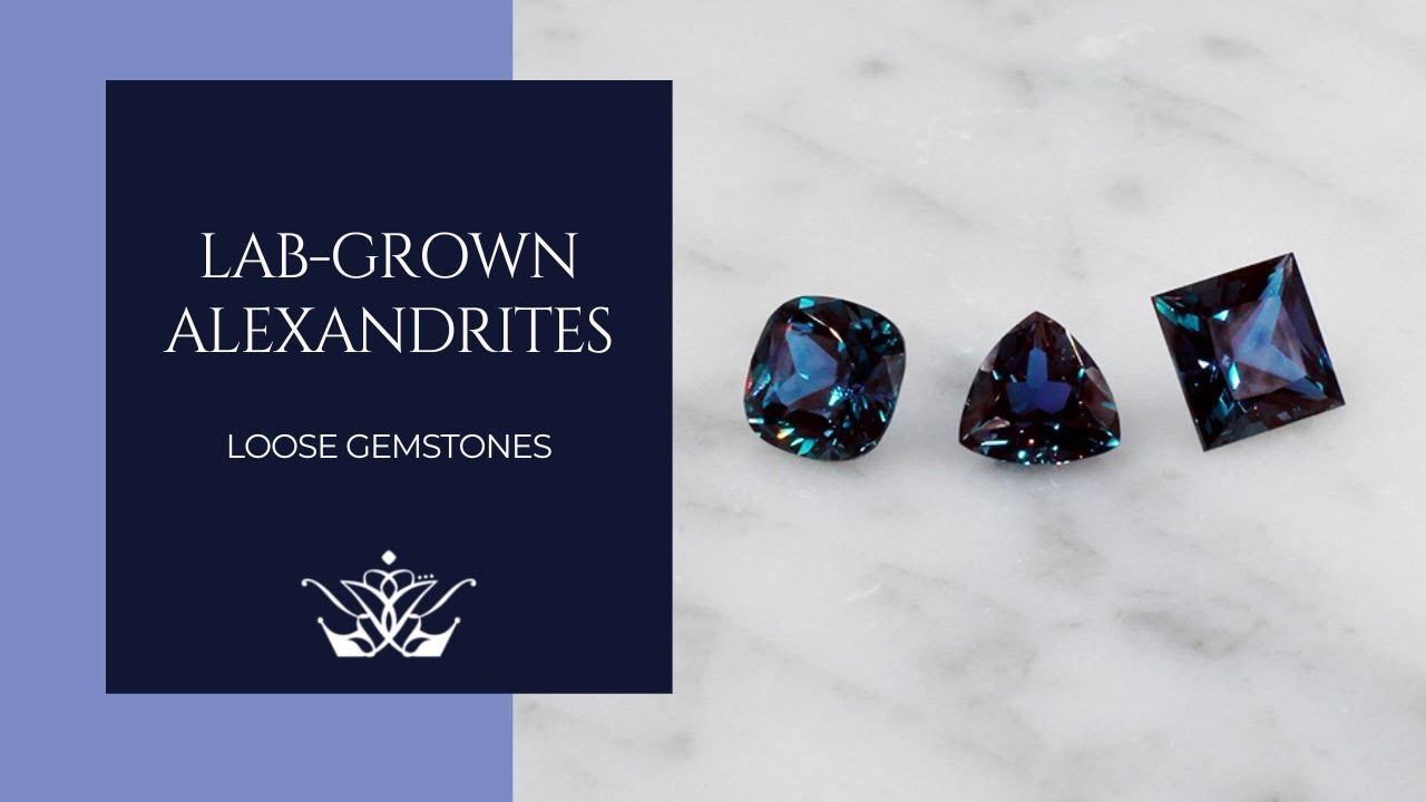 Lab-Grown Alexandrite Stones