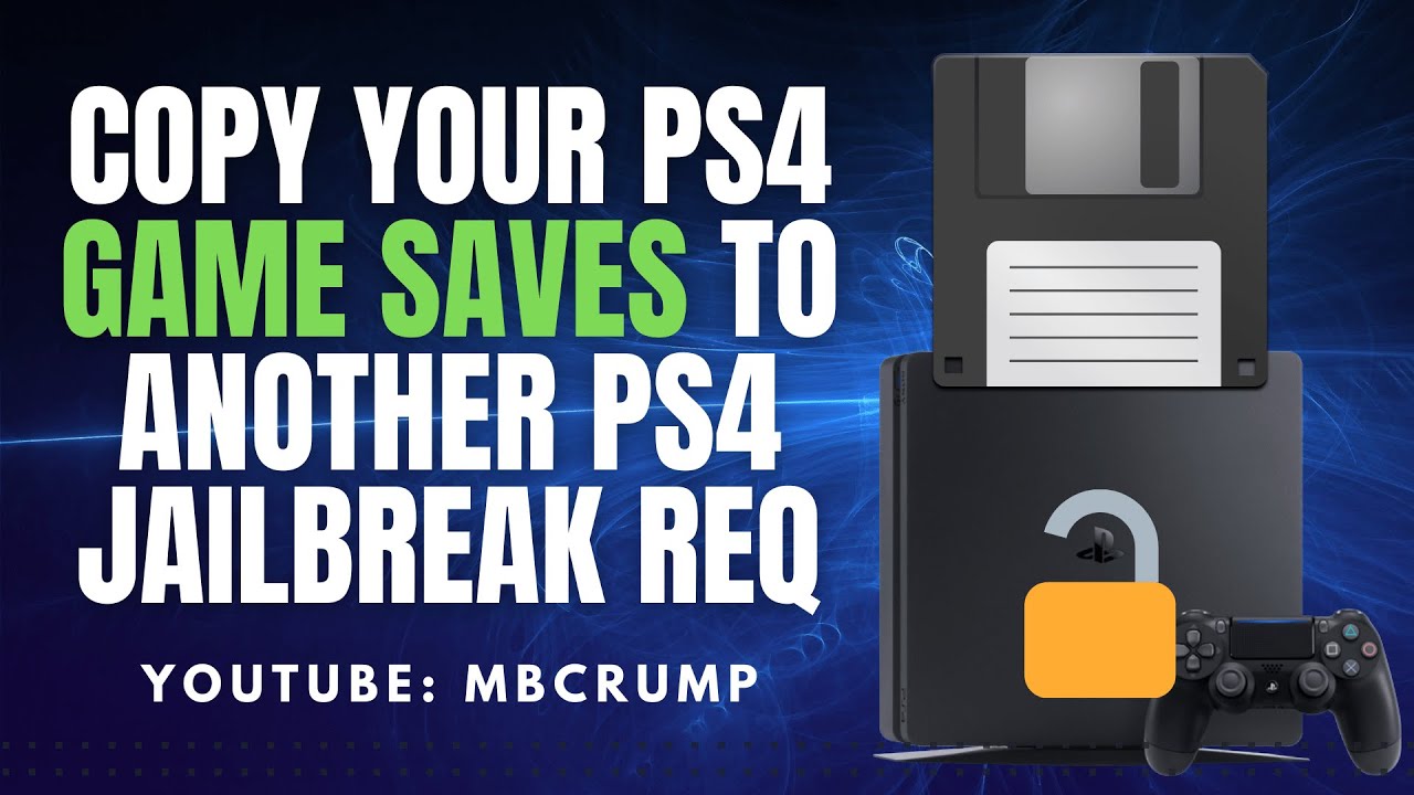 Copy your PS4 Saves Games to ANOTHER PS4! JAILBREAK required #ps4 #ps4jailbreak