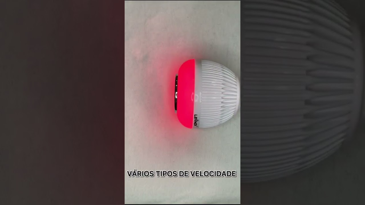 L&acirc;mpada De Led Com Bluetooth E Caixa De Som Rgb