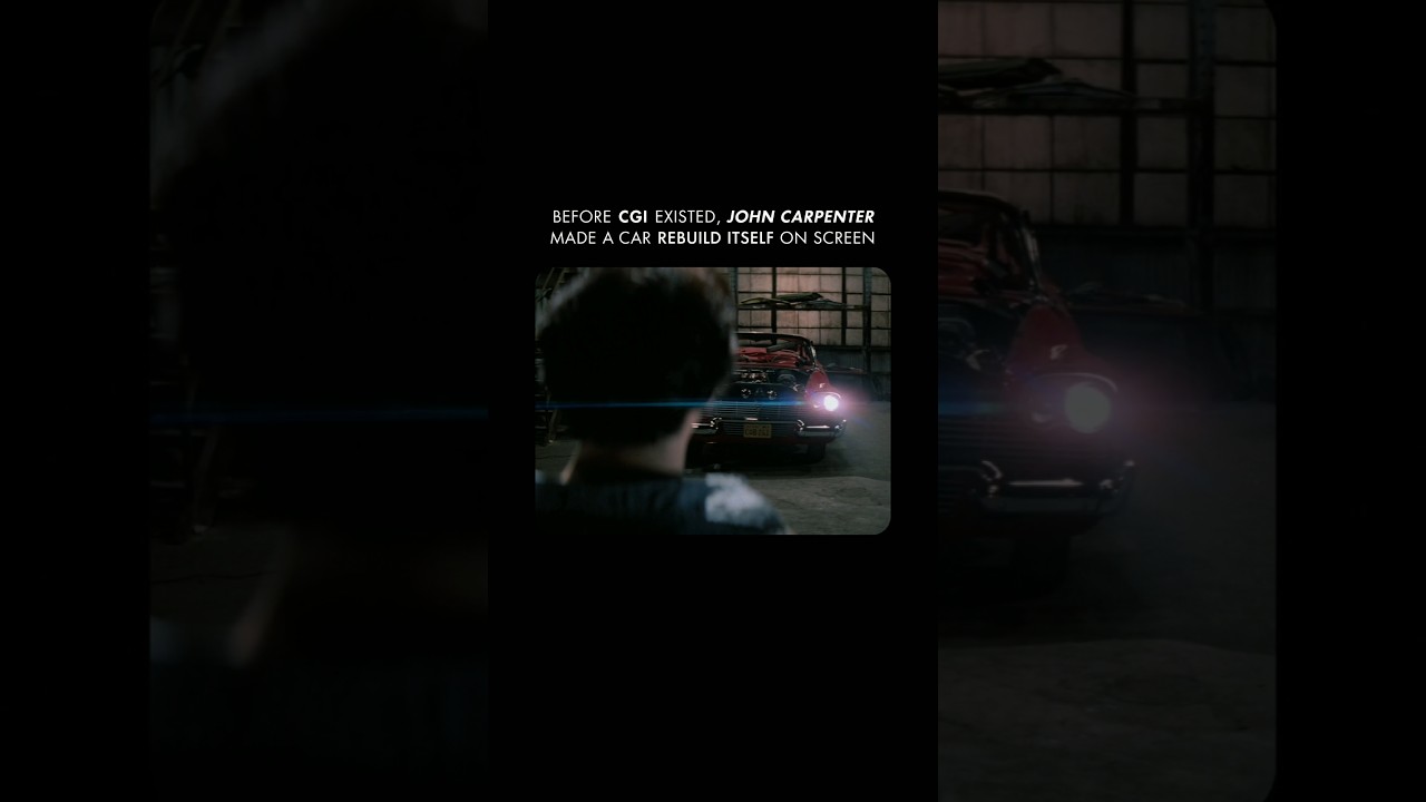 John Carpenter made a car &ldquo;heal&rdquo; itself without CGI.|🎬: Christine (1983)|