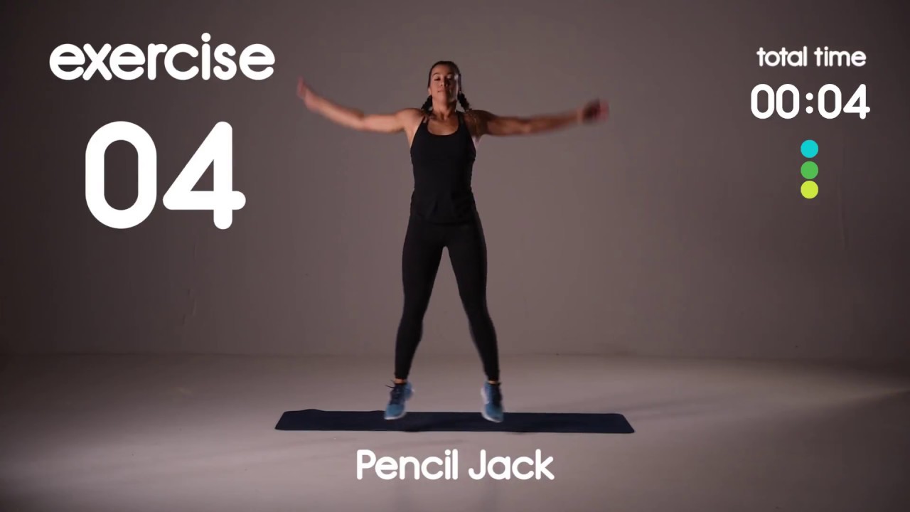 10 min HIIT Cardio Workout for Home - Fast, Fun & No Equipment - 30s/20s
