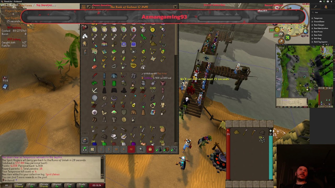Monkey Madness 1 & Heroes prep! DAY 16! HCIM OSRS!