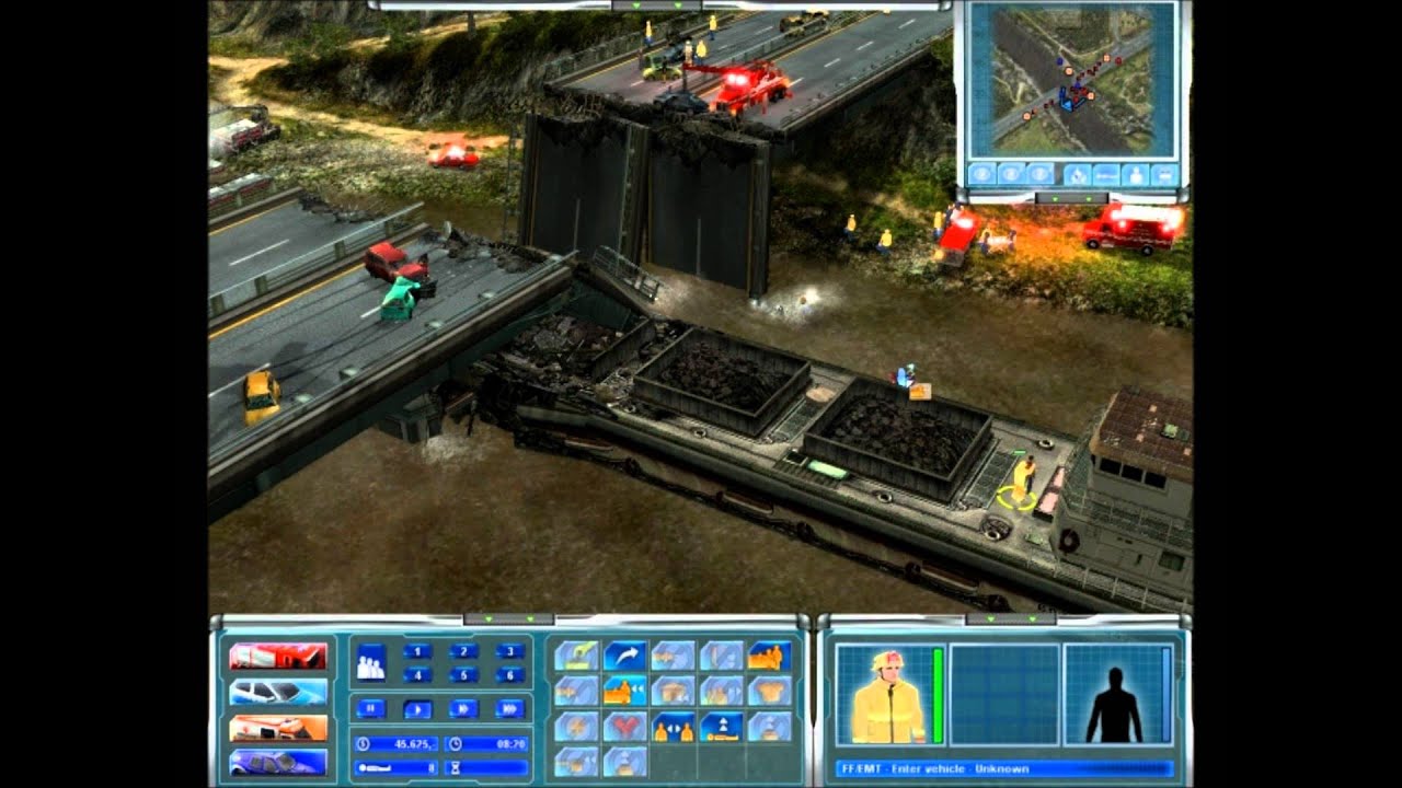 Emergency 4  Mission 5. Motorway bridge collapse.