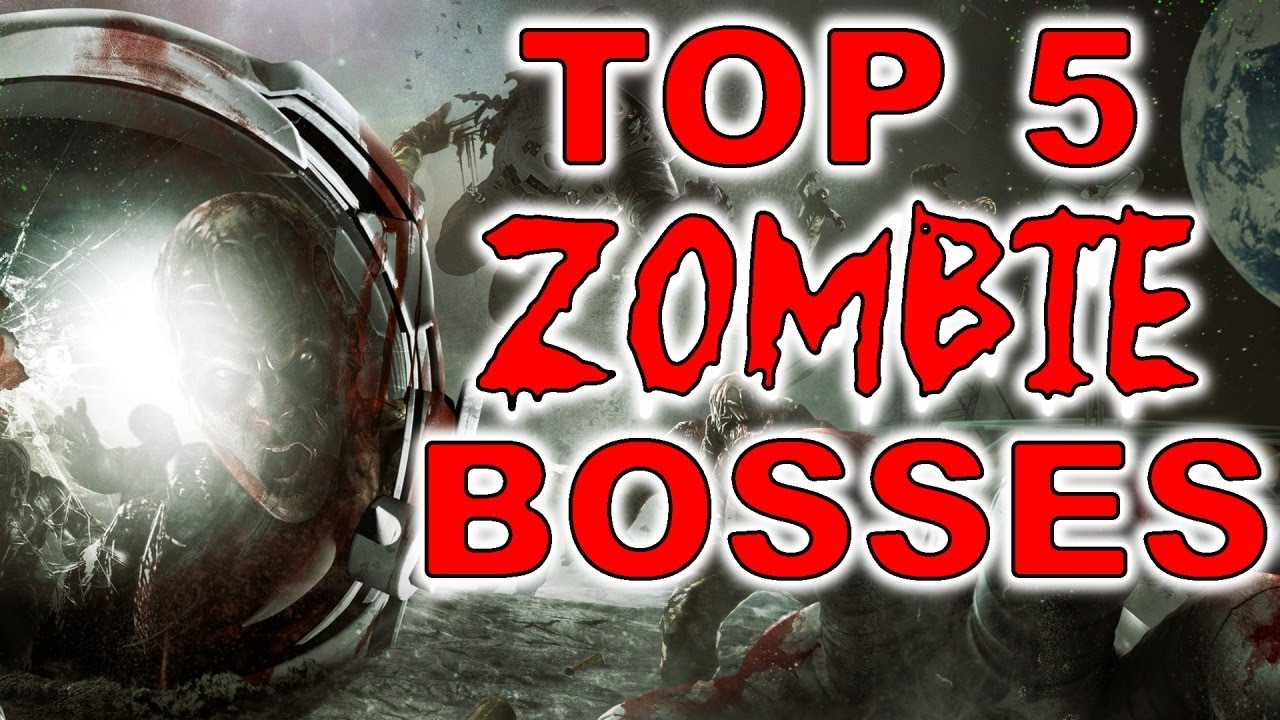 The Top 5 Zombie Bosses in COD History. (Call of Duty Zombies)