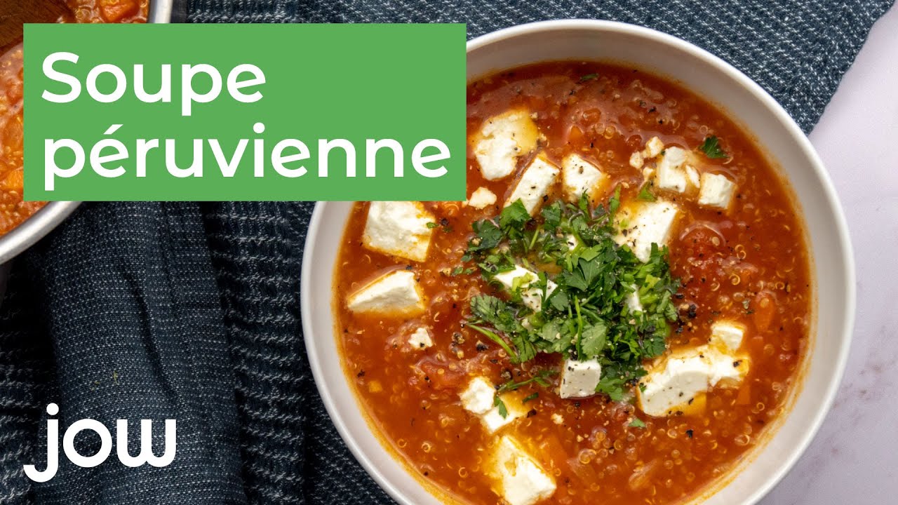 Recette de soupe péruvienne